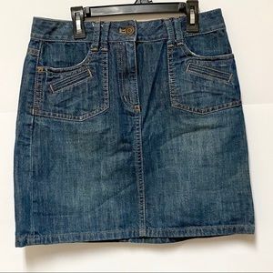 Ann Taylor Denim Skirt Jean Skirt